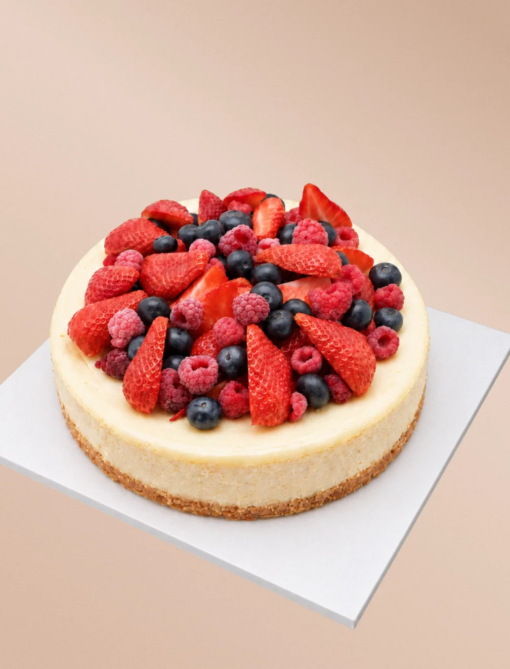 Cheesecake de frutos rojos